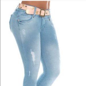 Colombian Butt lifting Jeans Tummy Control